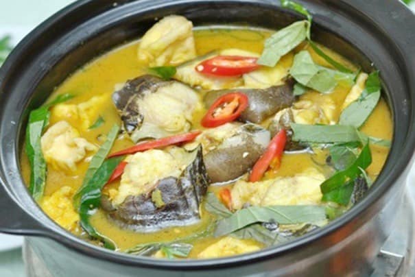 Cá Chình - Om Chuối Đậu